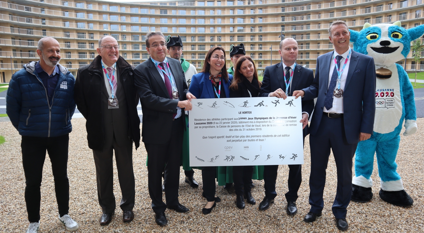 lausanne 2020 inaugurates its youth olympic village bannerWidth