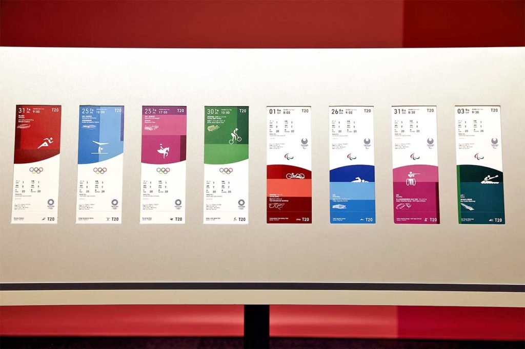 Ticket Designs for Tokyo 2020 Olympic and Paralympic ...