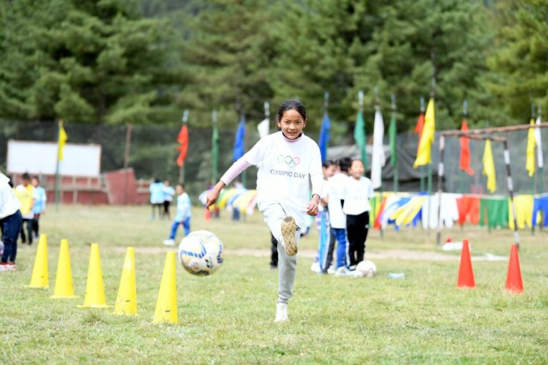 Olympic Day Celebration In Bhutan : ANOC